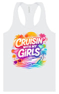 Load image into Gallery viewer, Cruisin' with My Girls Women's Racerback Tank
