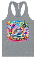 Load image into Gallery viewer, Drinks and Cruise Squad Women's Racerback Tank