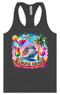 Load image into Gallery viewer, Drinks and Cruise Squad Women's Racerback Tank