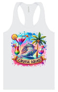 Load image into Gallery viewer, Drinks and Cruise Squad Women's Racerback Tank
