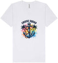 Load image into Gallery viewer, Anchored Cruise Squad Unisex V-Neck Shirt