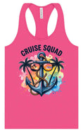 Load image into Gallery viewer, Anchored Cruise Squad Women's Racerback Tank