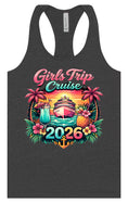 Load image into Gallery viewer, Girls Trip Cruise 2026 Women's Racerback Tank