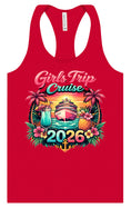 Load image into Gallery viewer, Girls Trip Cruise 2026 Women's Racerback Tank