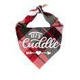 Load image into Gallery viewer, Plaid Dog Bandana | Luxe Flannel dog bandana is Reversible | Christmas Bandana Gift - Southlake Paws