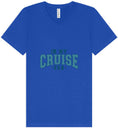 Load image into Gallery viewer, Varsity Cruise Era Unisex V-Neck Shirt
