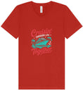 Load image into Gallery viewer, Cruisin' Through Life Together Unisex V-Neck Shirt