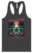 Load image into Gallery viewer, Anchor Husband and Wife Women's Racerback Tank