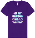 Load image into Gallery viewer, Tie Dye In My Cruise Era Unisex V-Neck Shirt