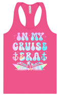 Load image into Gallery viewer, Tie Dye In My Cruise Era Women's Racerback Tank