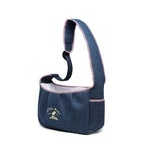 Pet Shoulder Carrier Denim Breathable Adjustable Strap