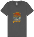 Load image into Gallery viewer, Drink on a Boat Unisex V-Neck Shirt