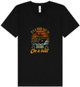 Load image into Gallery viewer, Drink on a Boat Unisex V-Neck Shirt