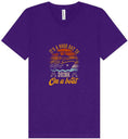 Load image into Gallery viewer, Drink on a Boat Unisex V-Neck Shirt