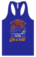 Load image into Gallery viewer, Drink on a Boat Women's Racerback Tank