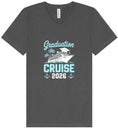 Load image into Gallery viewer, Graduation Cruise 2026 Unisex V-Neck Shirt