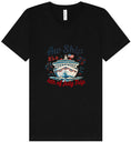 Load image into Gallery viewer, 4th of July Cruise Unisex V-Neck Shirt
