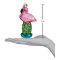 Load image into Gallery viewer, Flamingo Christmas Ornament - Southlake Paws