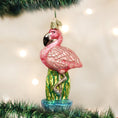 Load image into Gallery viewer, Flamingo Christmas Ornament - Southlake Paws