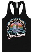 Load image into Gallery viewer, Whatever Floats Your Boat Women's Racerback Tank