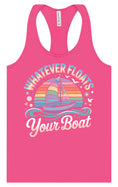 Load image into Gallery viewer, Whatever Floats Your Boat Women's Racerback Tank