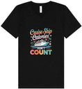 Load image into Gallery viewer, Cruise Ship Calories Don't Count Unisex V-Neck Shirt