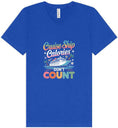Load image into Gallery viewer, Cruise Ship Calories Don't Count Unisex V-Neck Shirt