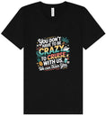 Load image into Gallery viewer, You Don't Have to Be Crazy to Cruise Unisex V-Neck Shirt