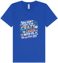 Load image into Gallery viewer, You Don't Have to Be Crazy to Cruise Unisex V-Neck Shirt