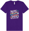 Load image into Gallery viewer, You Don't Have to Be Crazy to Cruise Unisex V-Neck Shirt
