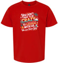 Load image into Gallery viewer, You Don't Have to Be Crazy to Cruise Children's Gildan Soft Shirt