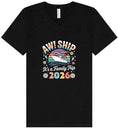 Load image into Gallery viewer, Aw Ship Family Trip 2026 Unisex V-Neck Shirt