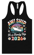 Load image into Gallery viewer, Aw Ship Family Trip 2026 Women's Racerback Tank