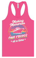 Load image into Gallery viewer, Making Memories, One Cruise at a Time Women's Racerback Tank