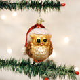 Load image into Gallery viewer, Santa Owl Ornament - Southlake Paws