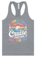 Load image into Gallery viewer, Friends That Cruise Together Women's Racerback Tank