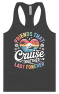 Load image into Gallery viewer, Friends That Cruise Together Women's Racerback Tank