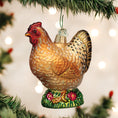 Load image into Gallery viewer, Spring Chicken Christmas Ornament - Southlake Paws