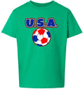 Load image into Gallery viewer, USA Soccer Children's Gildan Soft Shirt
