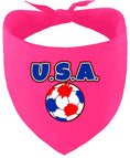 Load image into Gallery viewer, USA Soccer Pet Bandana