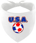 Load image into Gallery viewer, USA Soccer Pet Bandana