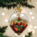 Load image into Gallery viewer, Two Turtle Doves Ornament - Southlake Paws