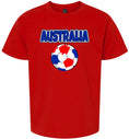 Load image into Gallery viewer, Australia Soccer Children's Gildan Soft Shirt