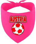 Load image into Gallery viewer, Austria Soccer Pet Bandana
