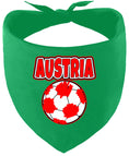 Load image into Gallery viewer, Austria Soccer Pet Bandana
