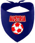 Load image into Gallery viewer, Austria Soccer Pet Bandana