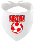Load image into Gallery viewer, Austria Soccer Pet Bandana
