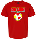 Load image into Gallery viewer, Belgium Soccer Children's Gildan Soft Shirt