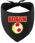 Load image into Gallery viewer, Belgium Soccer Pet Bandana