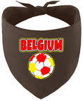 Load image into Gallery viewer, Belgium Soccer Pet Bandana